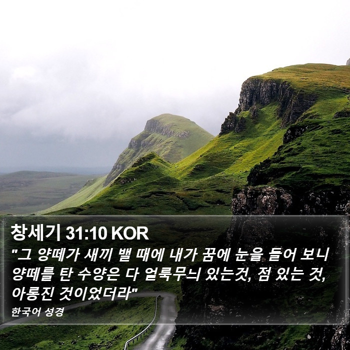 창세기 31:10 KOR Bible Study