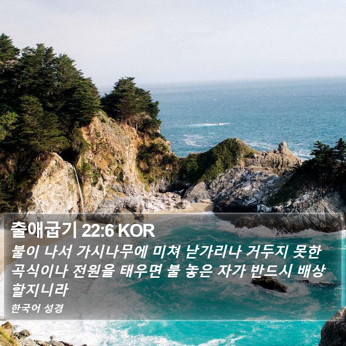 출애굽기 22:6 KOR Bible Study