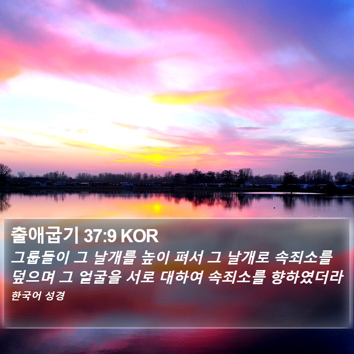 출애굽기 37:9 KOR Bible Study