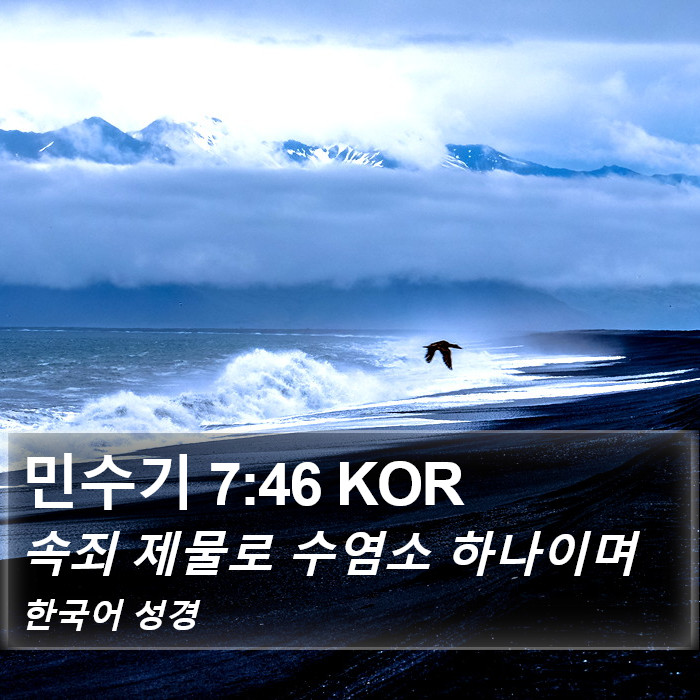 민수기 7:46 KOR Bible Study