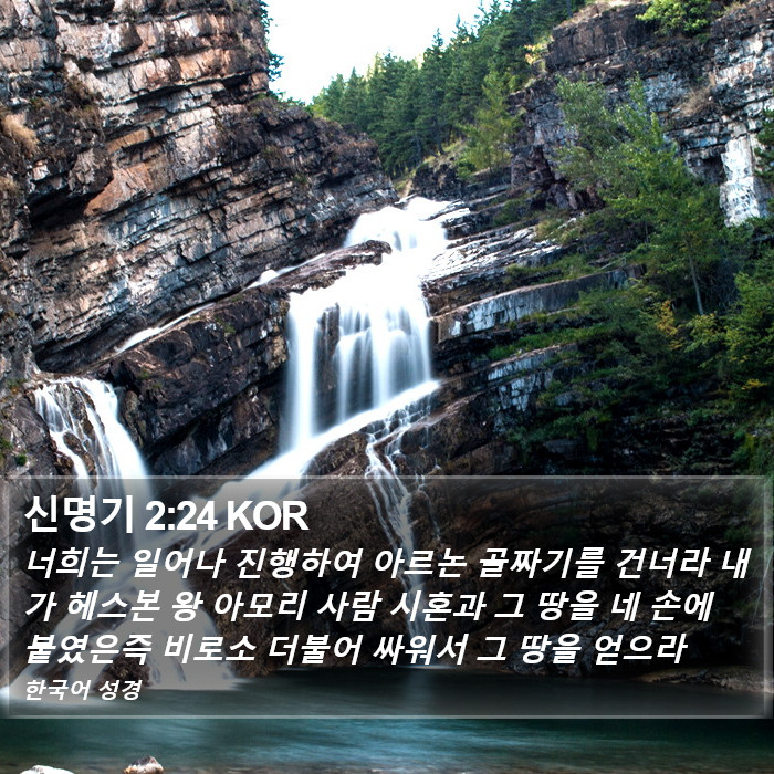 신명기 2:24 KOR Bible Study