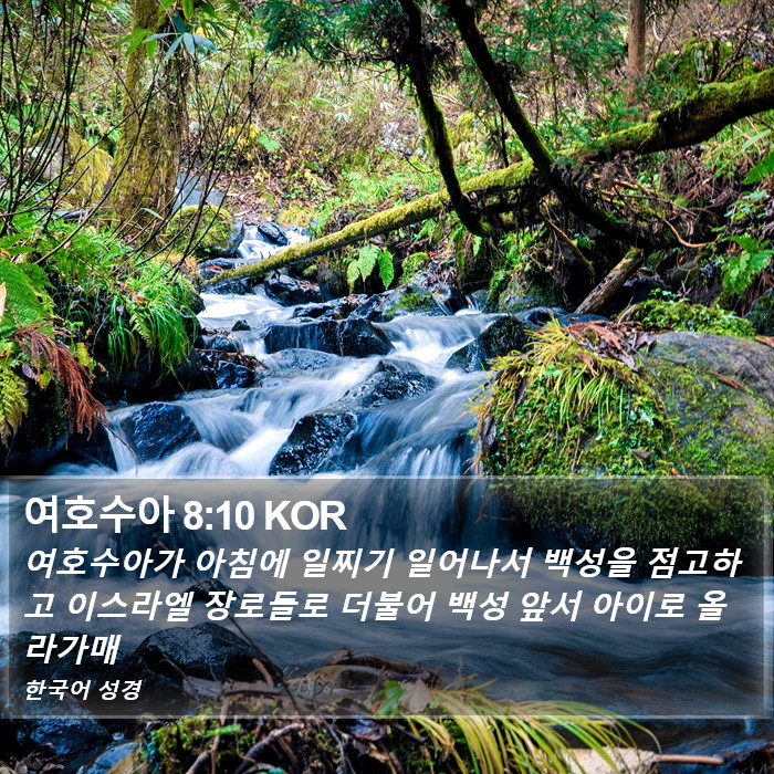 여호수아 8:10 KOR Bible Study