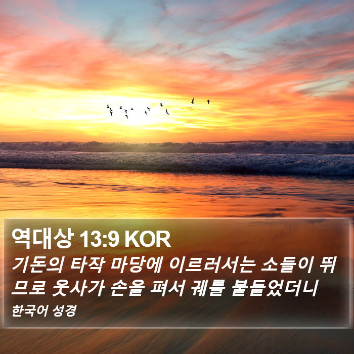 역대상 13:9 KOR Bible Study