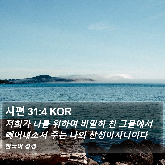 시편 31:4 KOR Bible Study