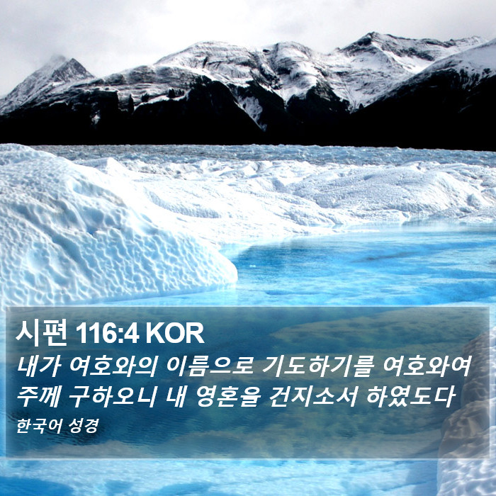 시편 116:4 KOR Bible Study