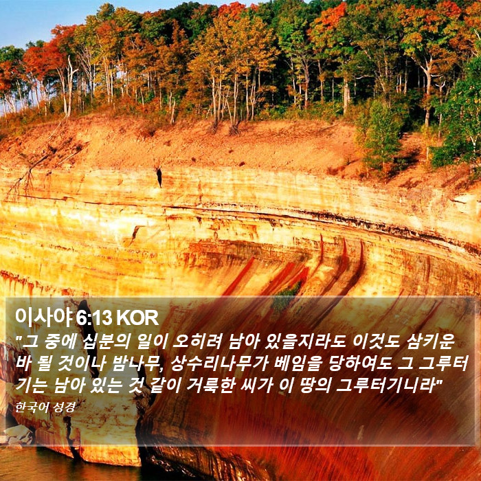 이사야 6:13 KOR Bible Study
