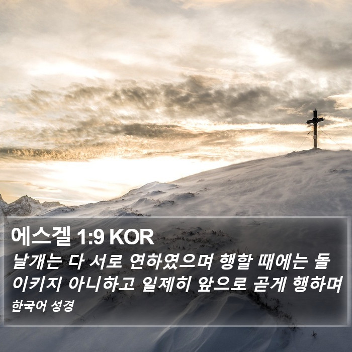 에스겔 1:9 KOR Bible Study