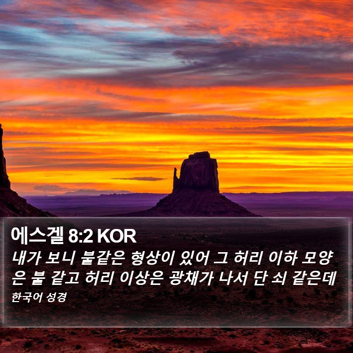 에스겔 8:2 KOR Bible Study