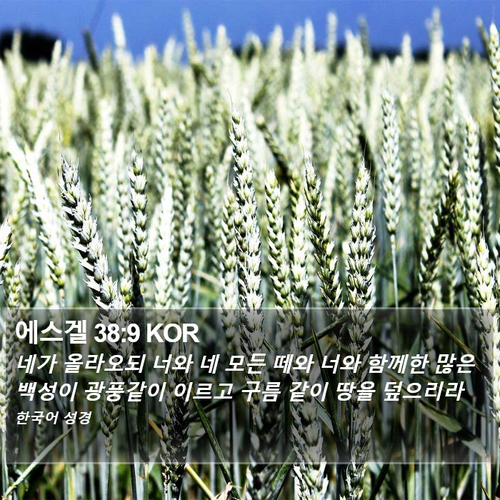 에스겔 38:9 KOR Bible Study