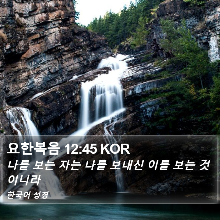 요한복음 12:45 KOR Bible Study