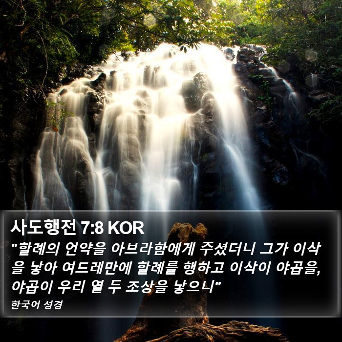 사도행전 7:8 KOR Bible Study