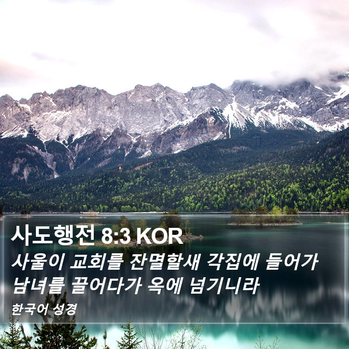 사도행전 8:3 KOR Bible Study