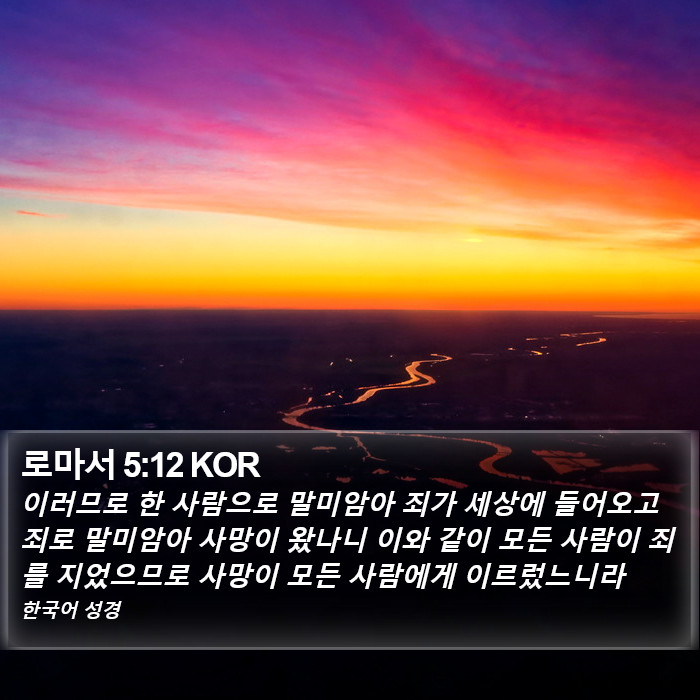 로마서 5:12 KOR Bible Study