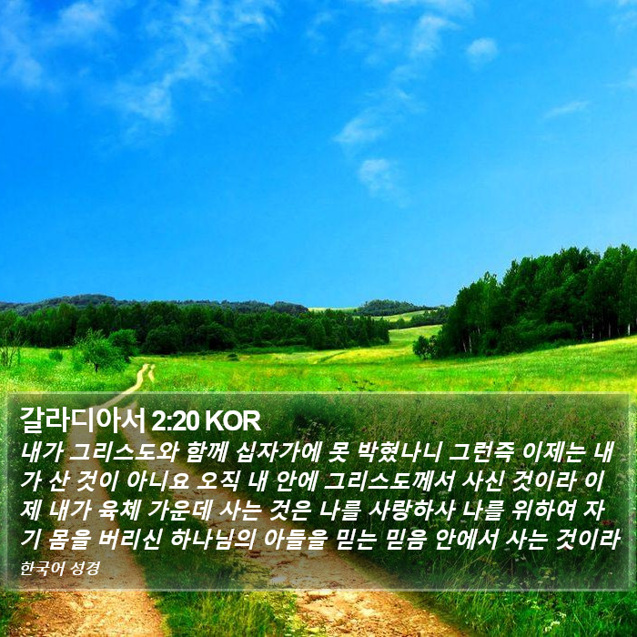 갈라디아서 2:20 KOR Bible Study