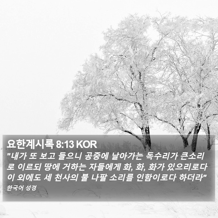 요한계시록 8:13 KOR Bible Study